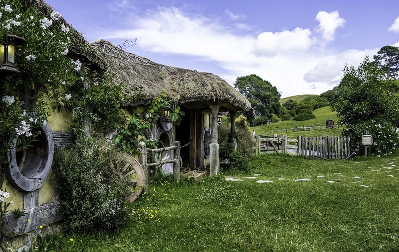 Hobbiton Movie Set, New Zealand